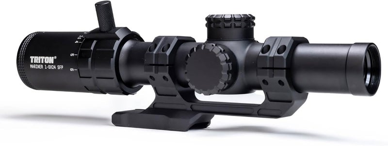 Triton Mariner 1-6x24 Second Focal Plane SFP LPVO Rifle Scope - Image 1